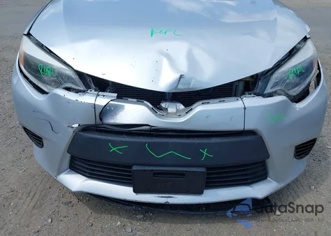 2015 Toyota Corolla Le z USA, uszkodzony, nr VIN 2T1BURHE7FC371575